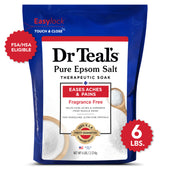 Dr Teal's Fragrance-Free Therapeutic Pure Epsom Salt Soak 6Ibs
